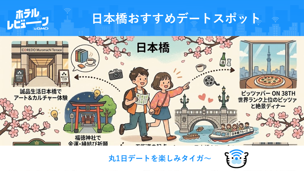 【2026最新】日本橋おすすめデートスポット＆モデルコース！大人カップルが丸1日楽しめる王道プランを徹底解説