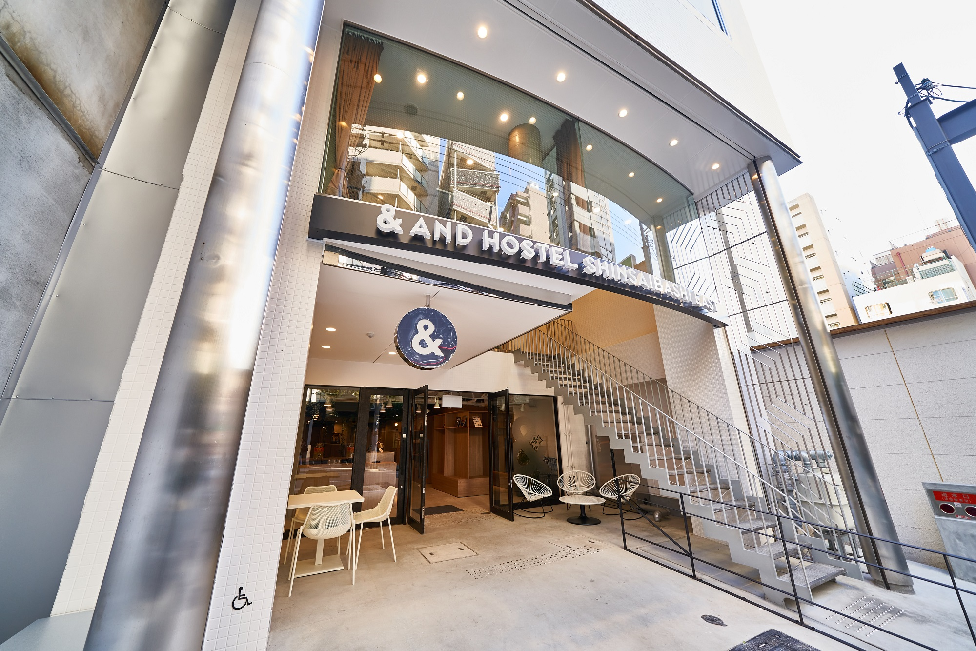 ②  &AND HOSTEL SHINSAIBASHI EAST