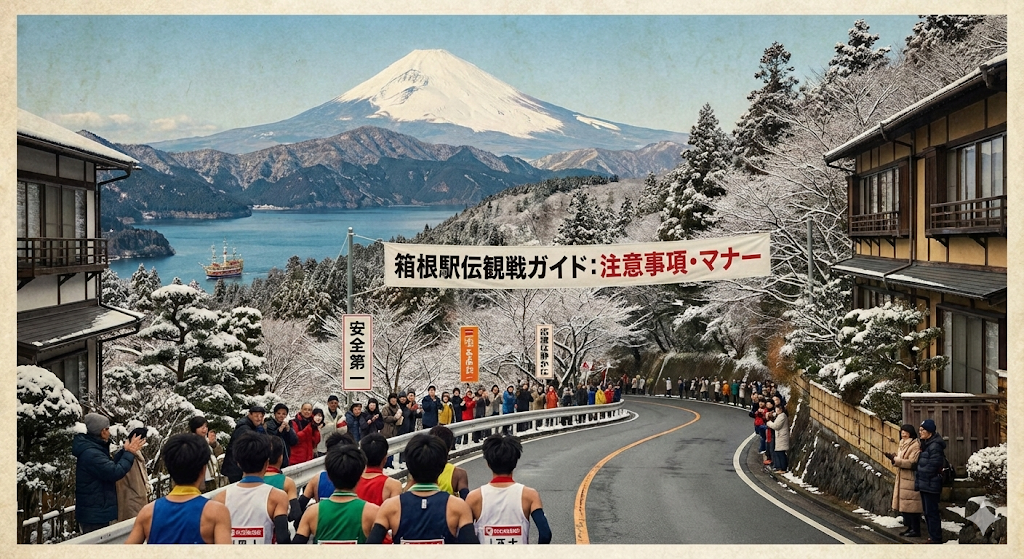 箱根駅伝観戦 注意事項
