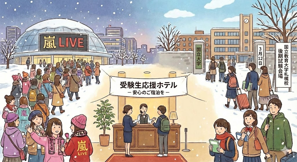 札幌　受験　ホテル